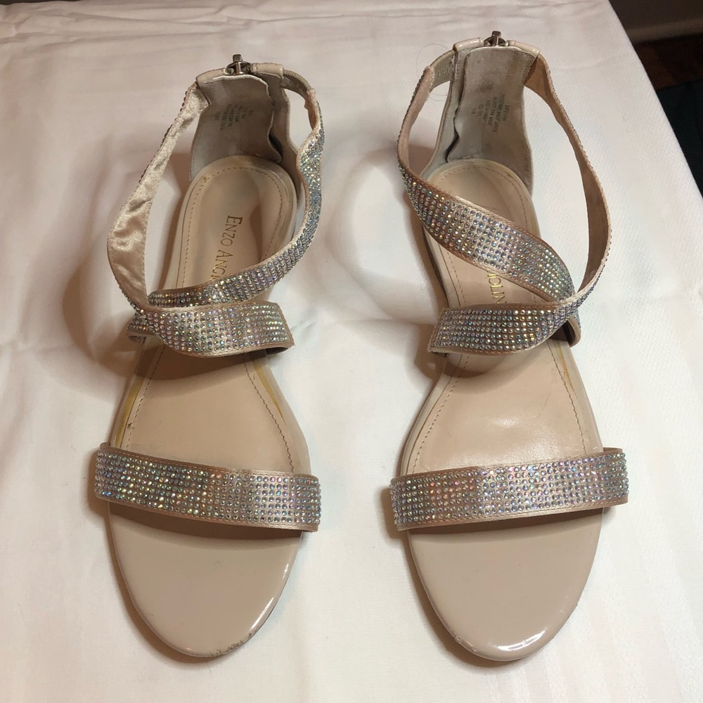 Enzo Angiolini Bejeweled Sandals